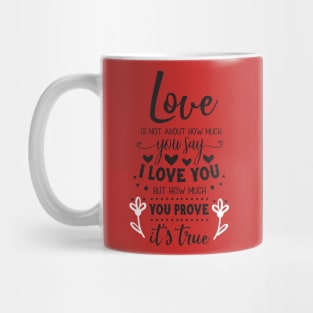 love romantic quotes Mug